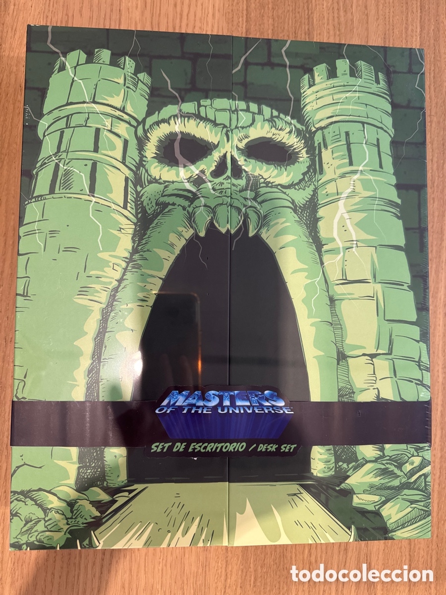 Figuras Masters del Universo: Set Regalo Escritorio Masters Del Universo con alfombrilla de rat&oacute;n, tote bag, bol&iacute;grafo, libreta...