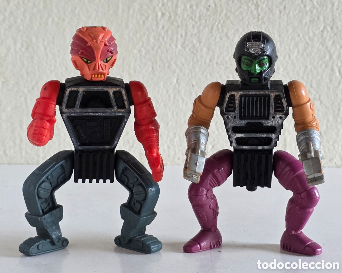 Figuras Masters del Universo: Figuras Multi-Bot Masters del Universo MOTU - Mattel 1985 - He-Man Juguete Retro Mu&ntilde;ecos