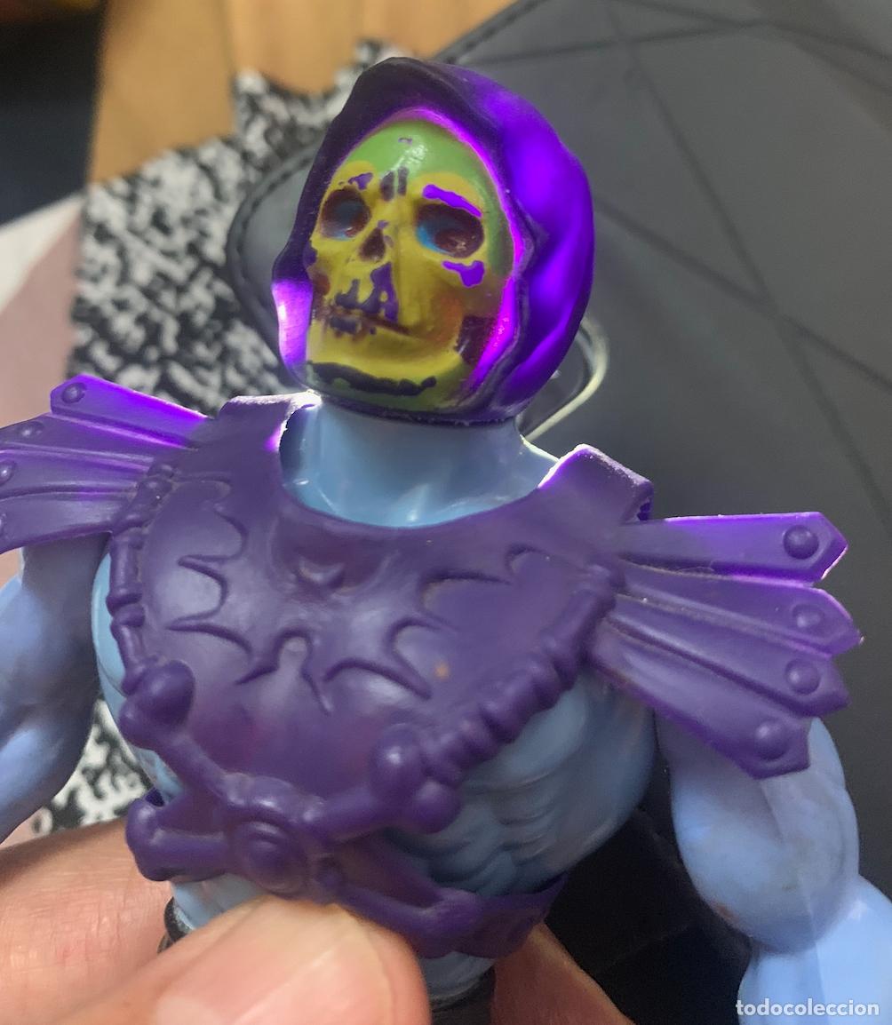 Figuras Masters del Universo: Skeletor MOTU 1981 Spain Translucent Head Masters of the Universe