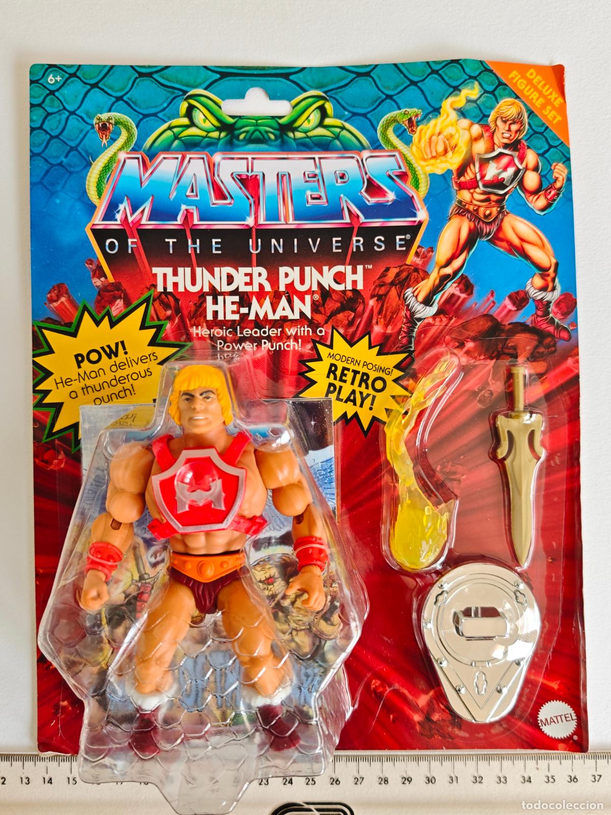 Figuras Masters del Universo: Thunder Punch He-Man MOTU