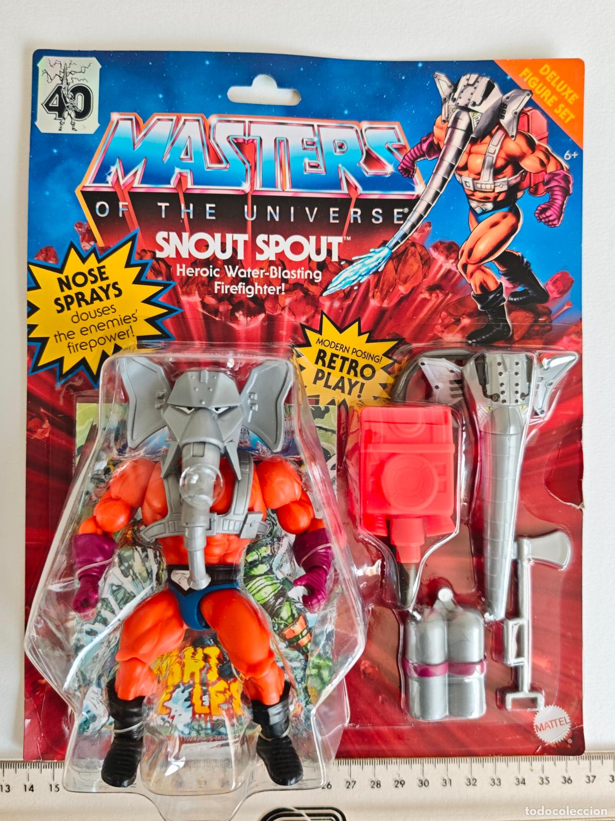 Figuras Masters del Universo: Snout Spout Masters MOTU origins