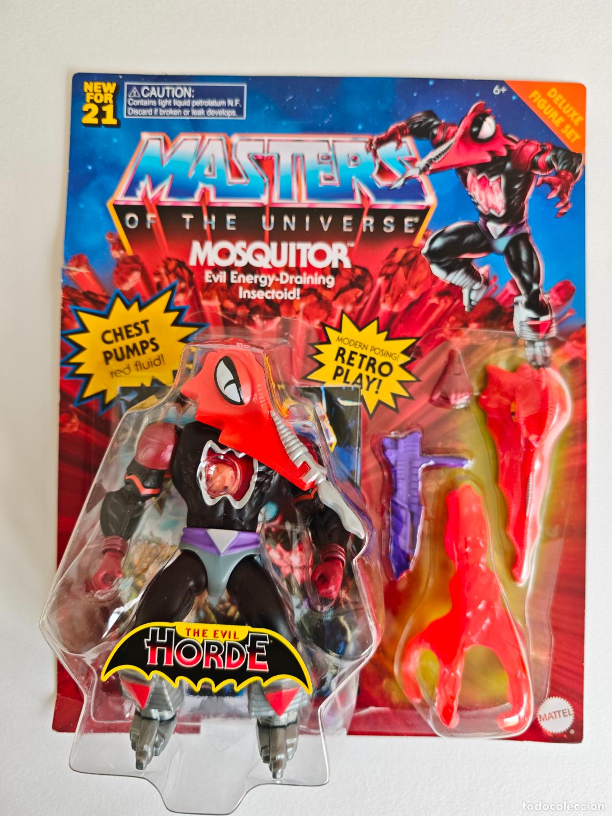 Figuras Masters del Universo: Mosquitor Masters Universe MOTU unpunched