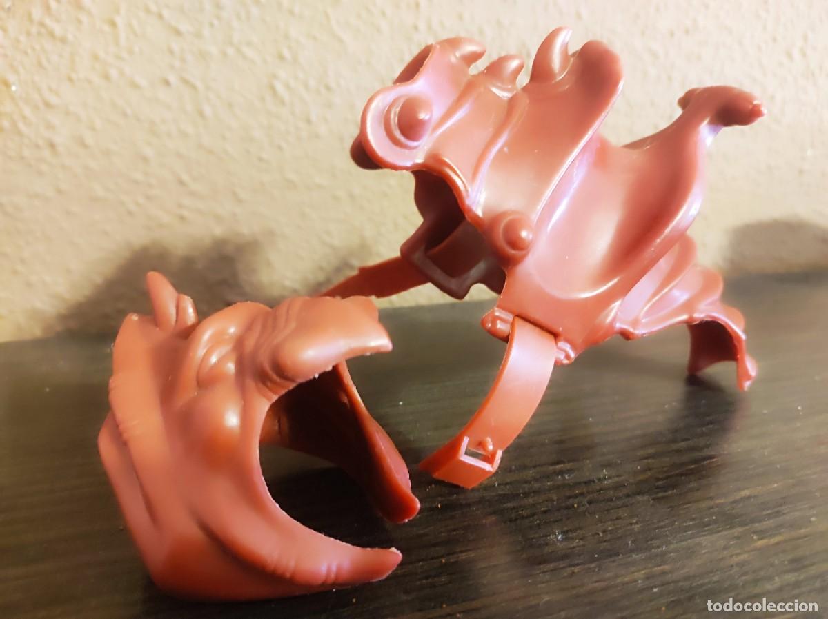 Figuras Masters del Universo: BATTLE CAT. ARMADURA COMPLETA Y CASCO. MOTU. VINTAGE 80&acute;S