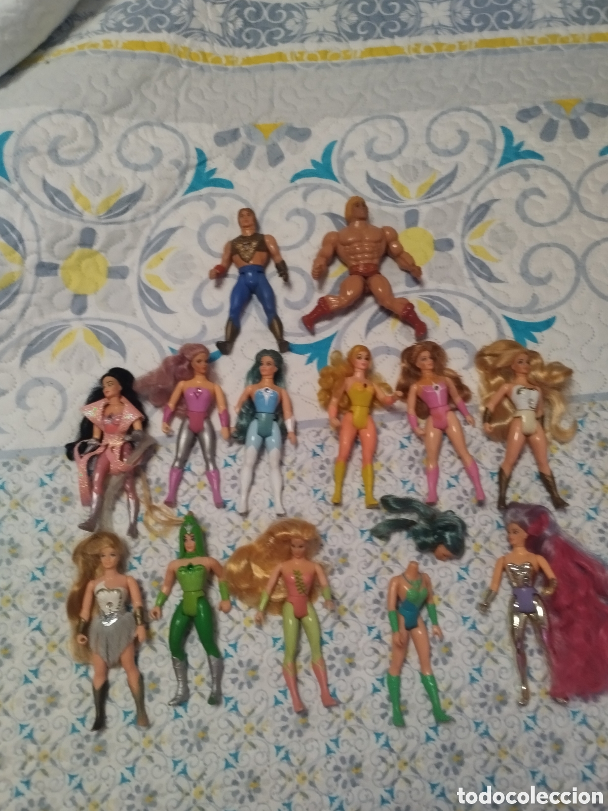 Figuras Masters del Universo: Lote Figuras Vintage She-Ra Princesas Del Poder Y Motu - Mattel A&ntilde;os 80 / EGB (Incompletas)