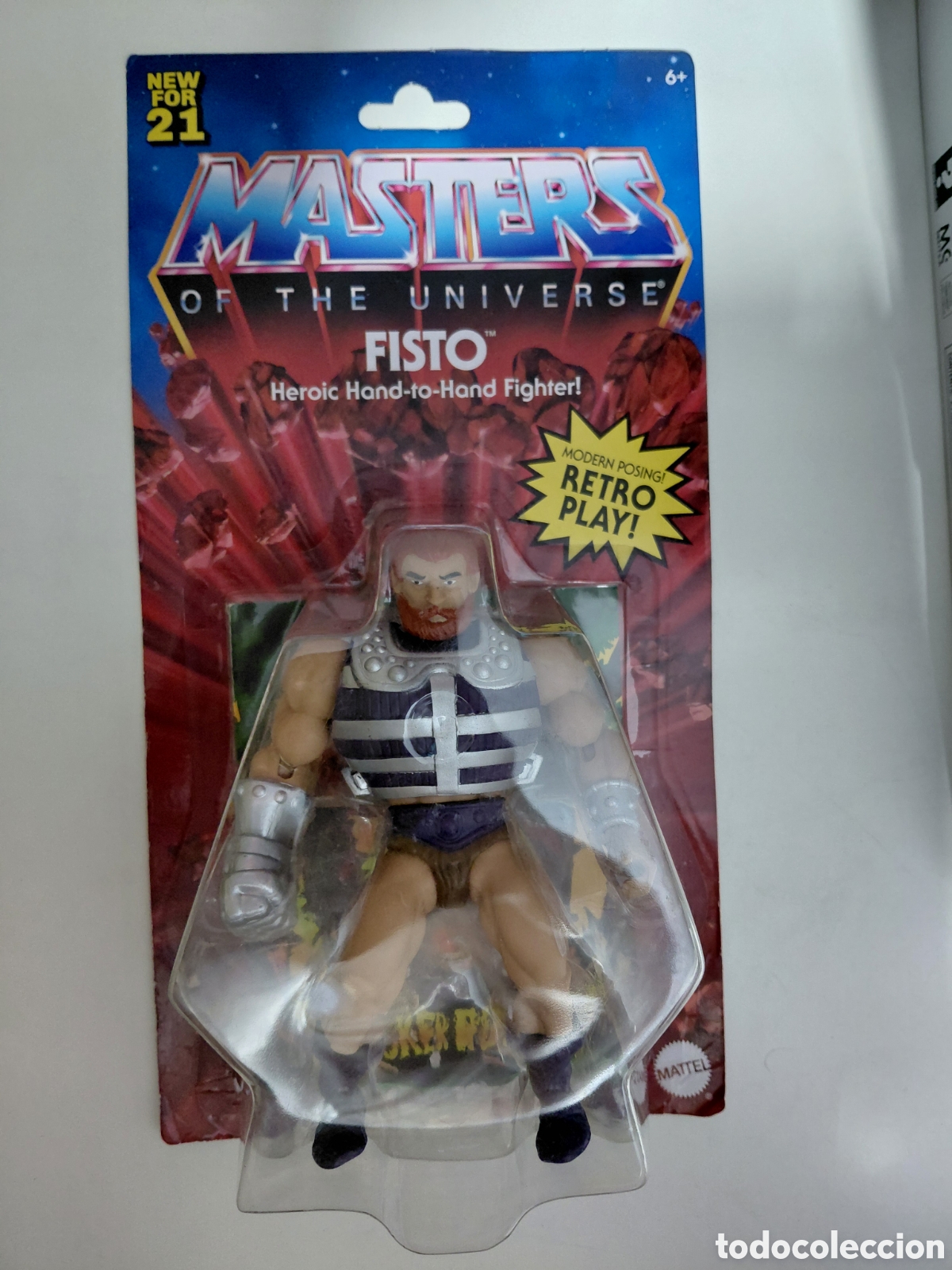 Figuras Os Masters do Universo: Fisto Origins MOTU Masters of the Universe
