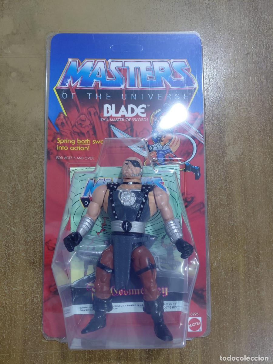 Figuras Masters del Universo: BLADE MOTU Vintage Masters of the Universe Blister Custom