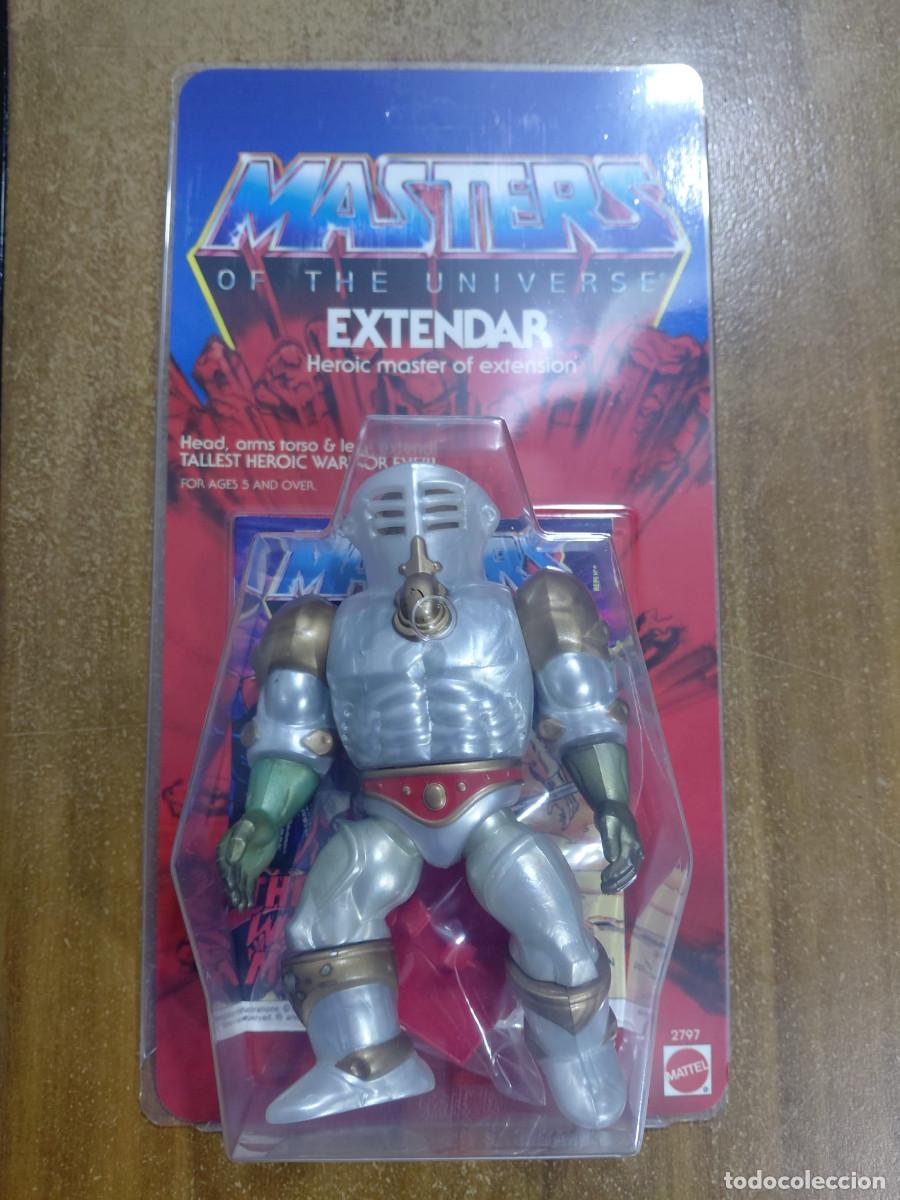 Figuras Masters del Universo: EXTENDAR MOTU Vintage Masters of the Universe Blister Custom