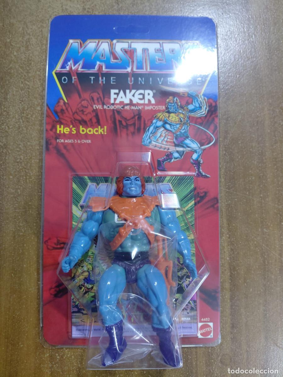 Figuras Masters del Universo: FAKER MOTU Vintage Masters of the Universe Blister Custom