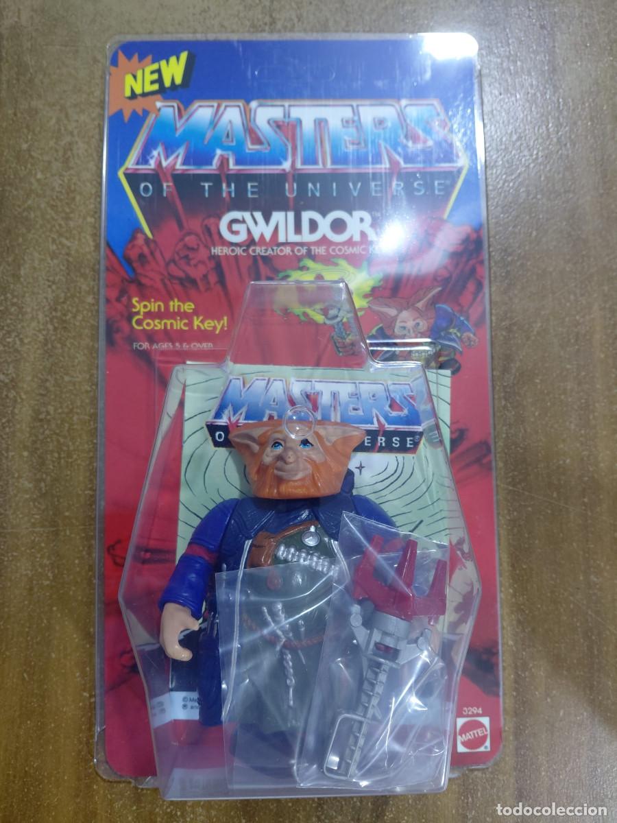Figuras Masters del Universo: GWILDOR MOTU Vintage Masters of the Universe Blister Custom