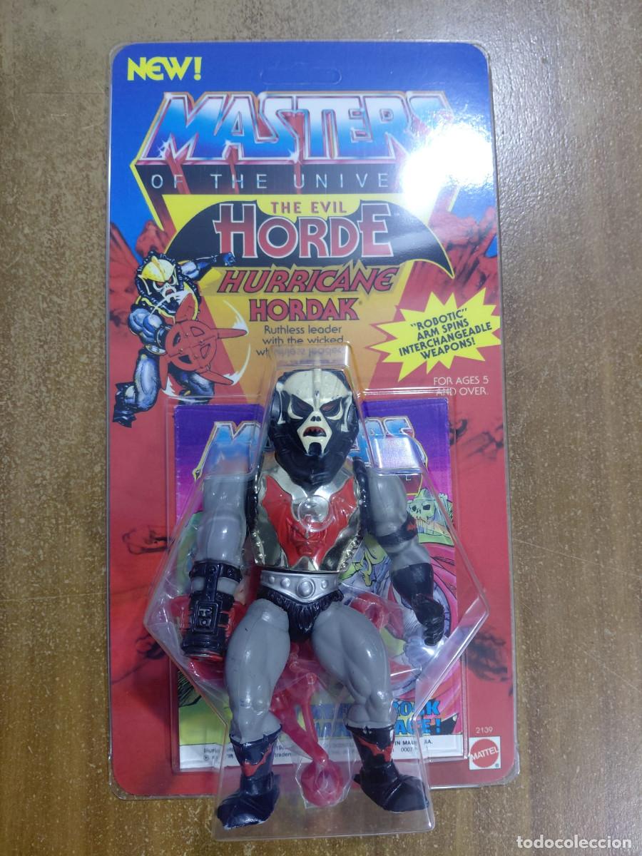 Figuras Masters del Universo: HORDAK HURRICANE MOTU Vintage Masters of the Universe Blister Custom