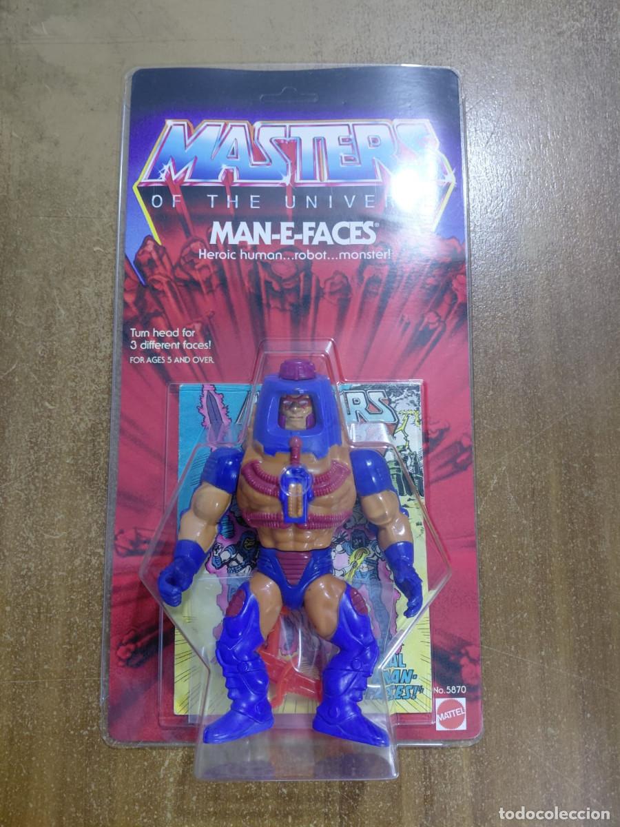 Figuras Masters del Universo: MAN-E-FACES MOTU Vintage Masters of the Universe Blister Custom