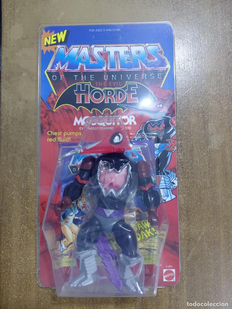 Figuras Masters del Universo: MOSQUITOR MOTU Vintage Masters of the Universe Blister Custom