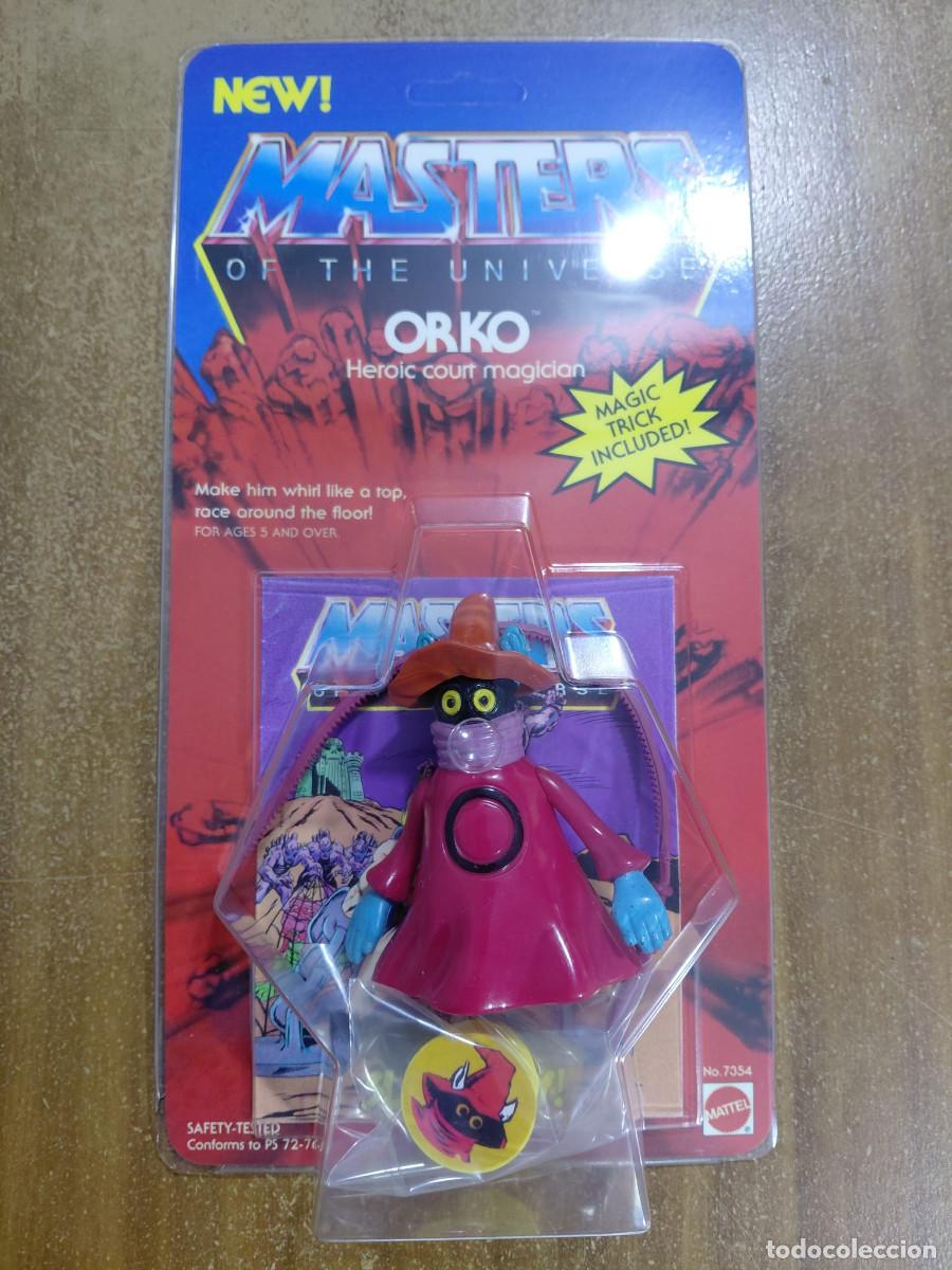 Figuras Masters del Universo: ORKO MOTU Vintage Masters of the Universe Blister Custom
