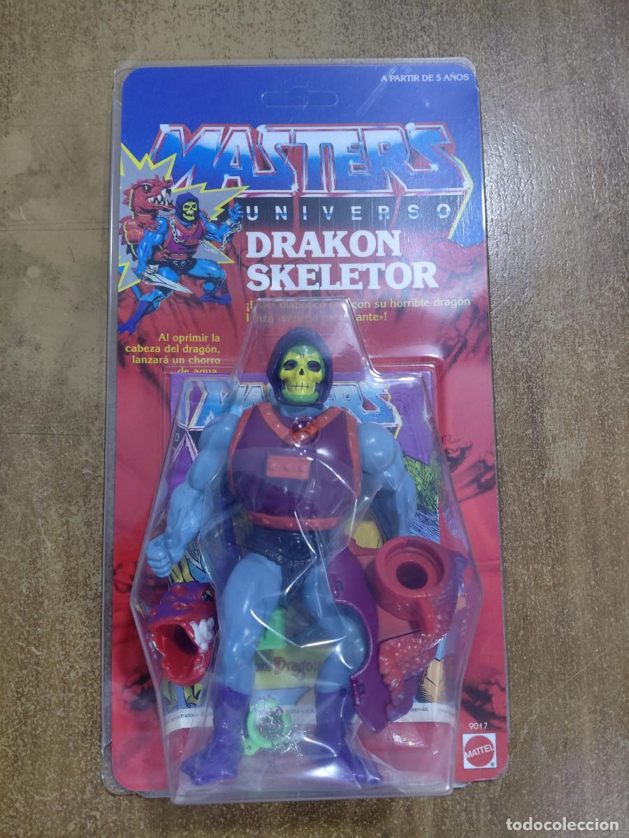 Figuras Masters del Universo: SKELETOR DRAKON / DRAGON BLASTER MOTU Vintage Masters of the Universe Blister Custom