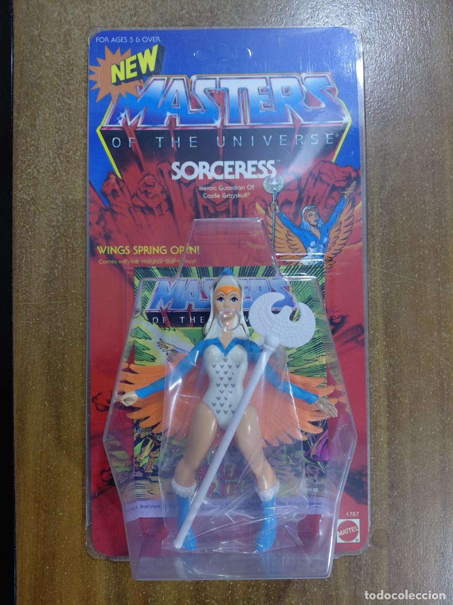 Figuras Masters del Universo: SORCERESS MOTU Vintage Masters of the Universe Blister Custom