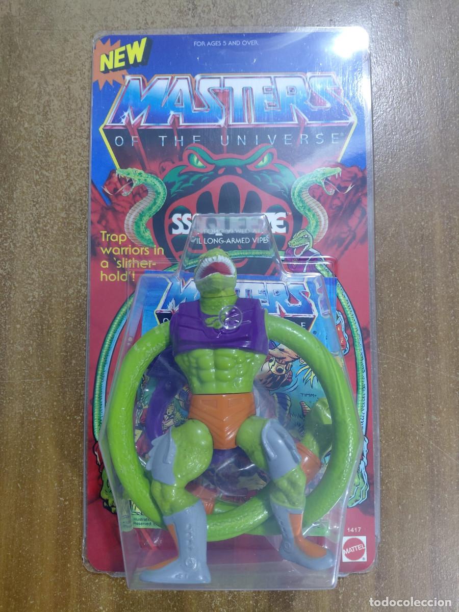 Figuras Masters del Universo: SSSQUEEZE MOTU Vintage Masters of the Universe Blister Custom