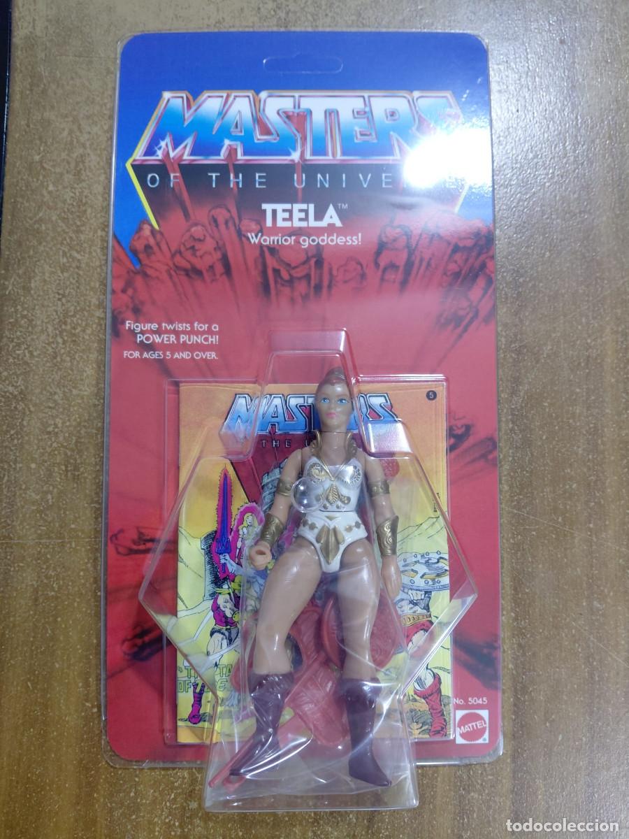 Figuras Masters del Universo: TEELA MOTU Vintage Masters of the Universe Blister Custom