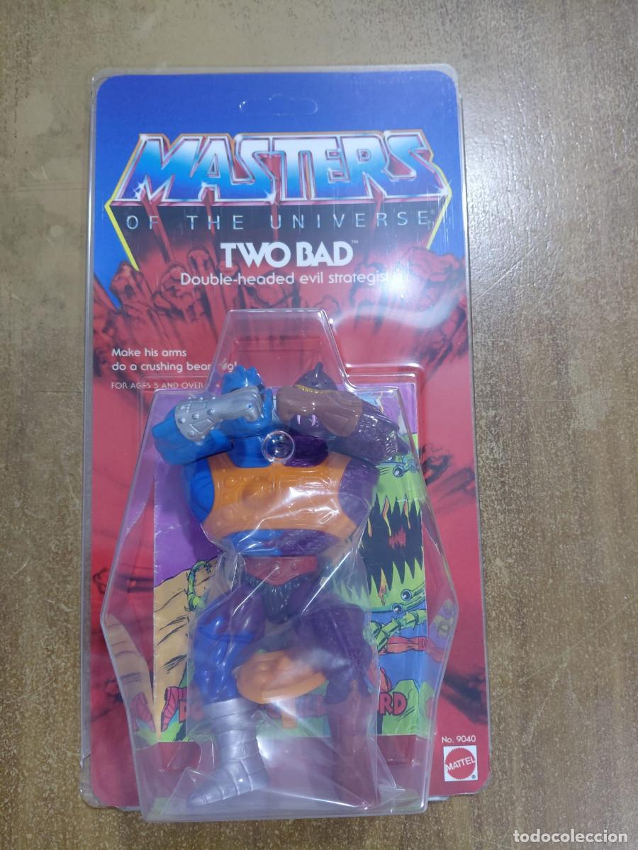 Figuras Masters del Universo: TWO BAD MOTU Vintage Masters of the Universe Blister Custom