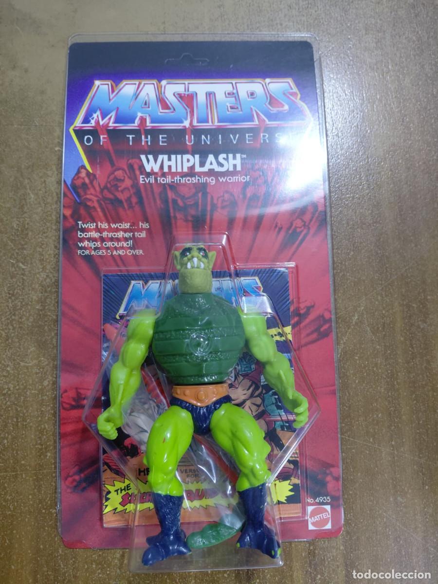 Figuras Masters del Universo: WHIPLASH MOTU Vintage Masters of the Universe Blister Custom
