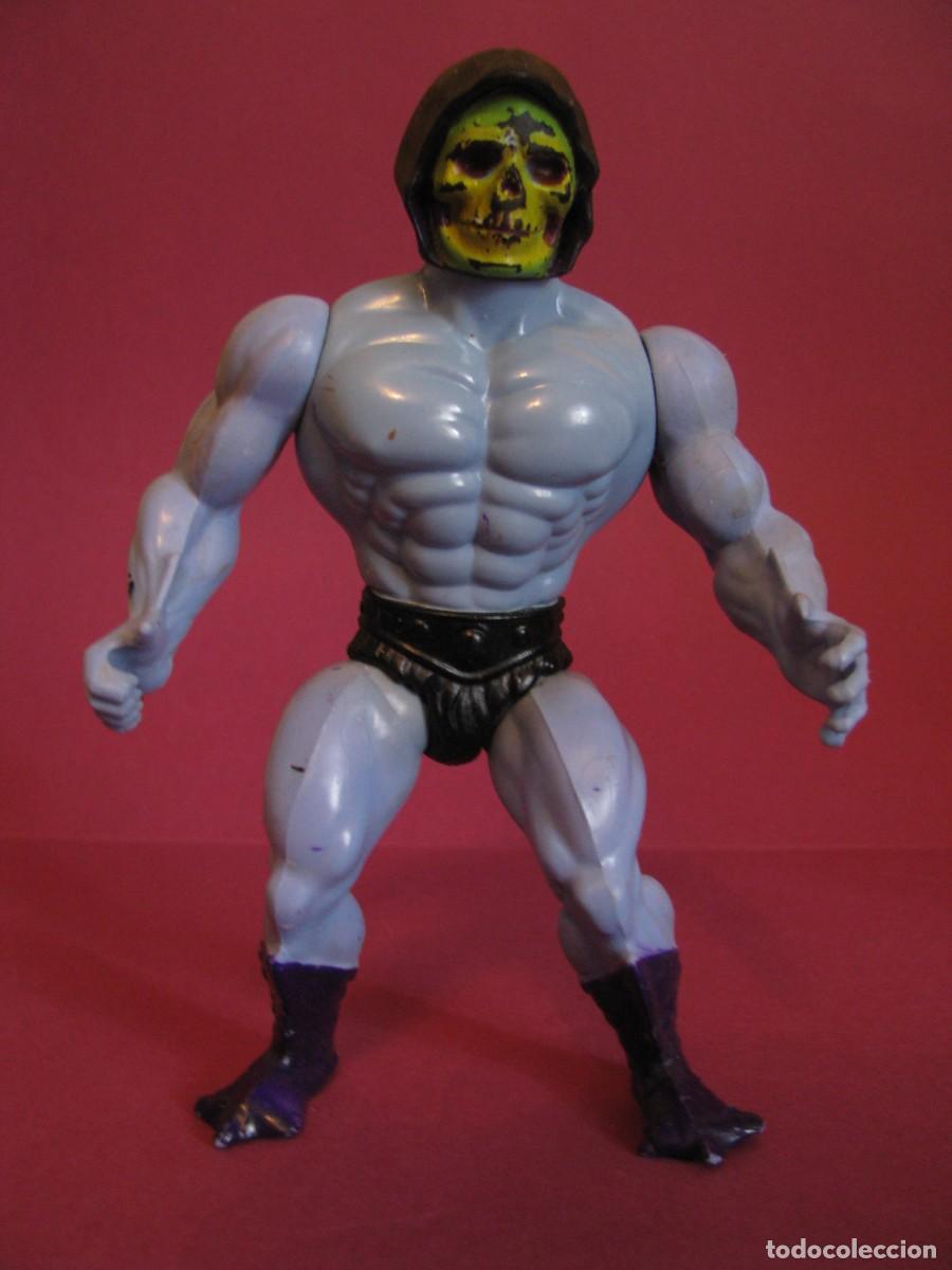 Figures Masters of the Universe: FIGURA DE MASTER DEL UNIVERSO. SKELETOR. MATTEL 1981 SPAIN