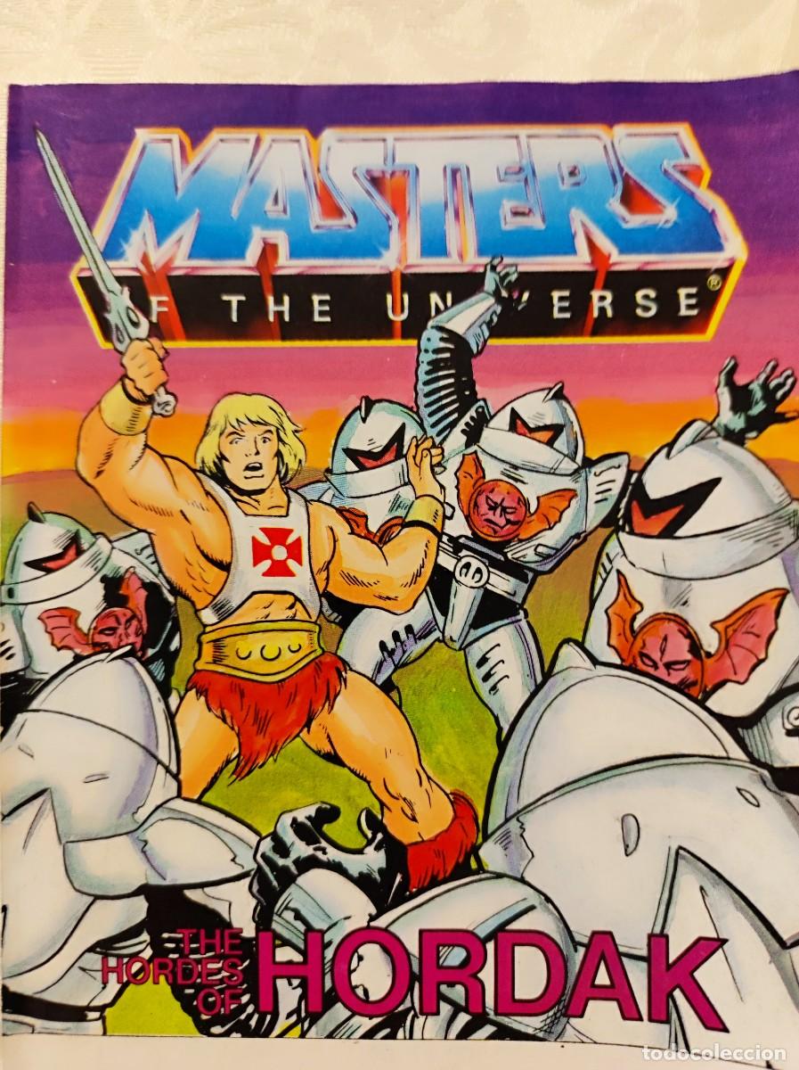 Figuras Masters del Universo: MINI C&Oacute;MIC. VARIOS IDIOMAS. MOTU. VINTAGE A&Ntilde;OS 80