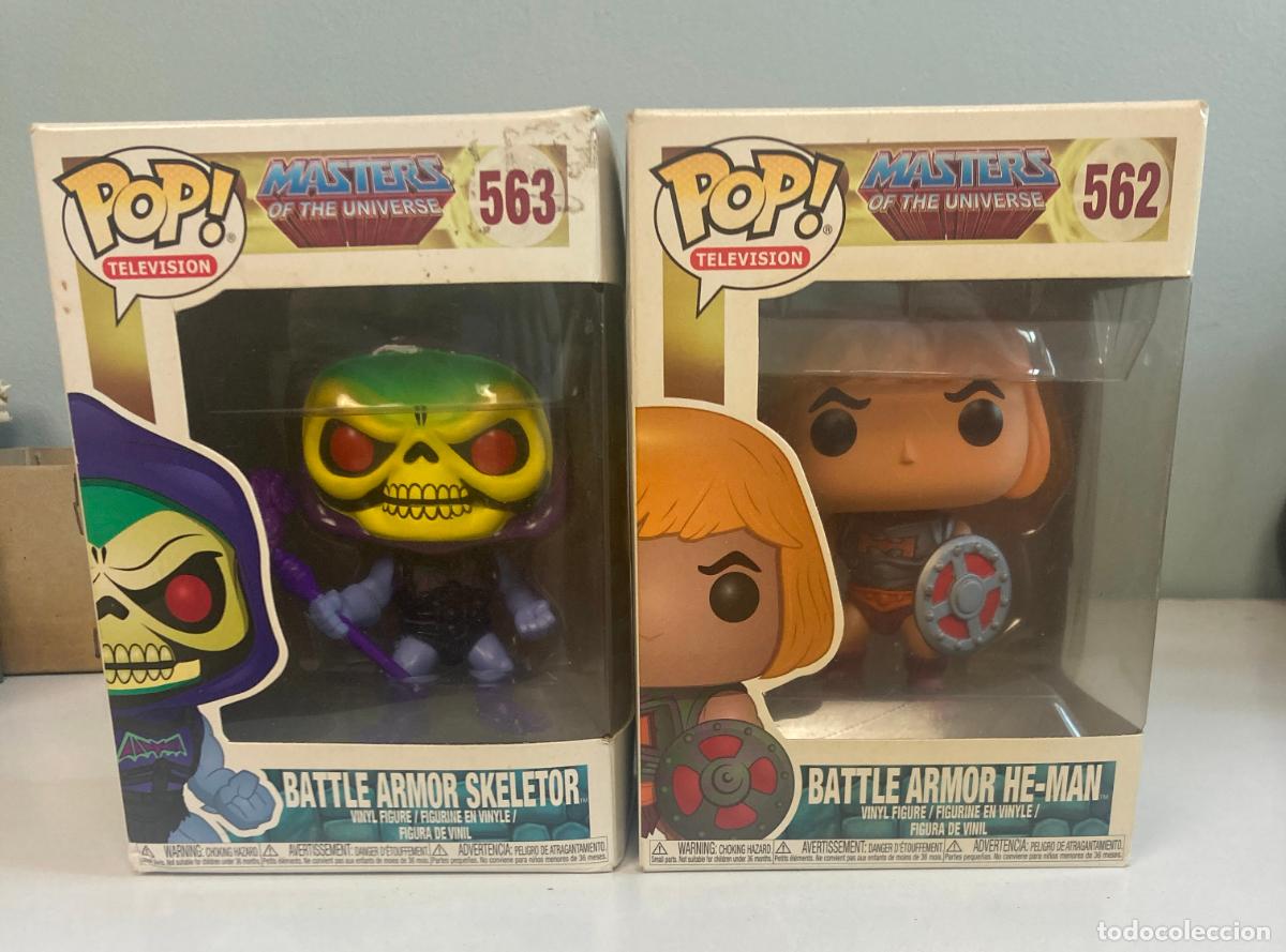 Figures Masters of the Universe: MASTERS OF THE UNIVERSE - 2 FUNKO POP - HE-MAN y SKELETOR, A&Ntilde;O 2017