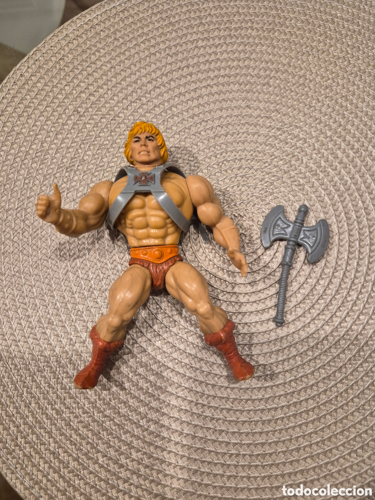 Figurines Ma&icirc;tres de l'Univers: HE-MAN TAIWAN - MATTEL 1981 -MASTER DEL UNIVERSO - ARNES -FIGURA MOTU - HEROE HEMAN