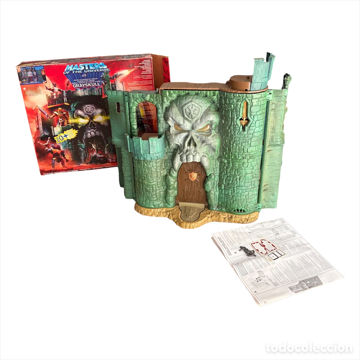 Figuras Masters del Universo: Castillo Grayskull Masters of the Universe MOTU Mattel 2002 con caja luces y sonidos