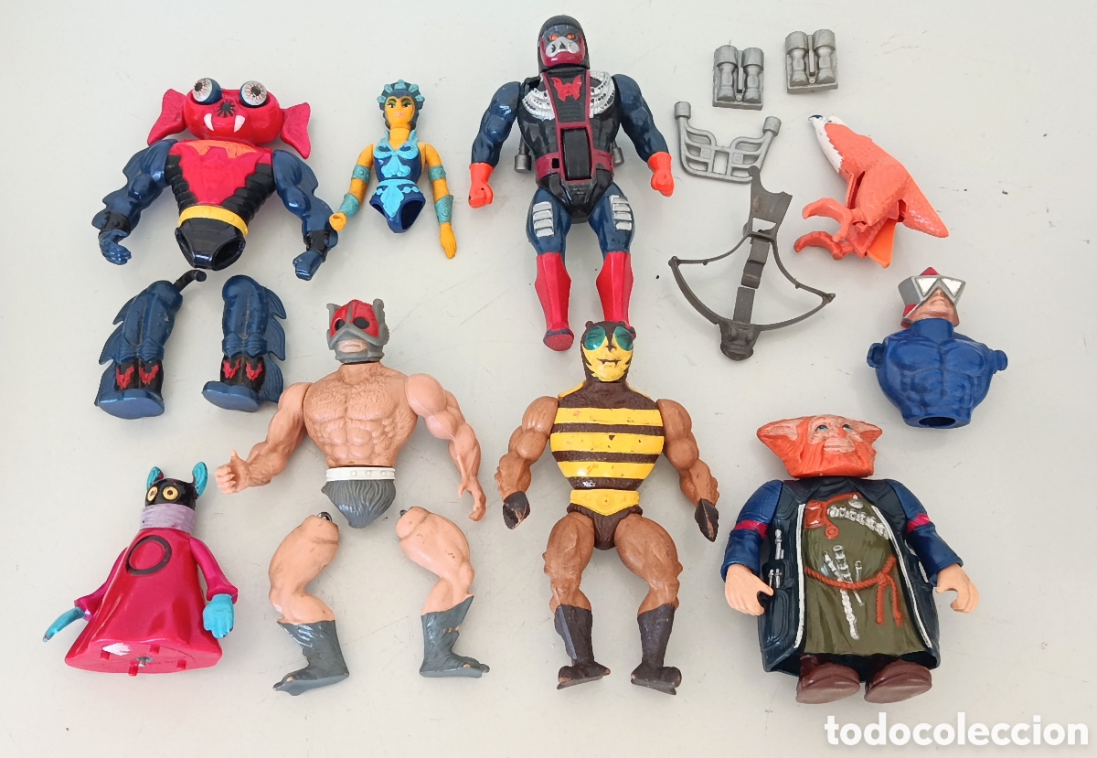 Figuras Masters del Universo: Lote masters universo motu figura acci&oacute;n mu&ntilde;eco vintage he-man