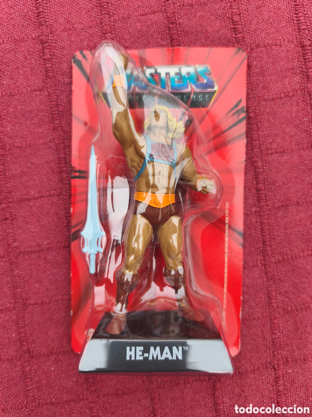 Figuras Masters del Universo: FIGURA HE- MAN MASTERS OF THE UNIVERSE ALTAYA PLANETA DEAGOSTINI NUEVA EN SU BL&Iacute;STER