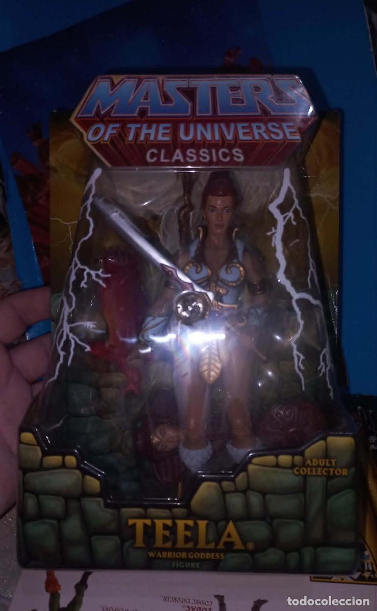 Figuras Masters del Universo: Figura Teela, Masters of the Universe Classics - Mattel - 2009, en blister, en blister, sin abrir