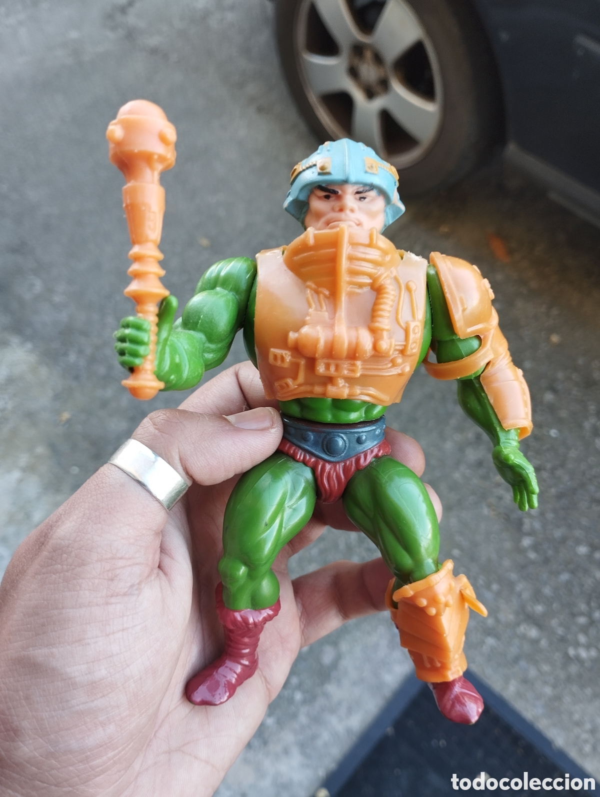 Figuras Masters del Universo: Man-at-arms motu masters del universo masters of the universe vintage