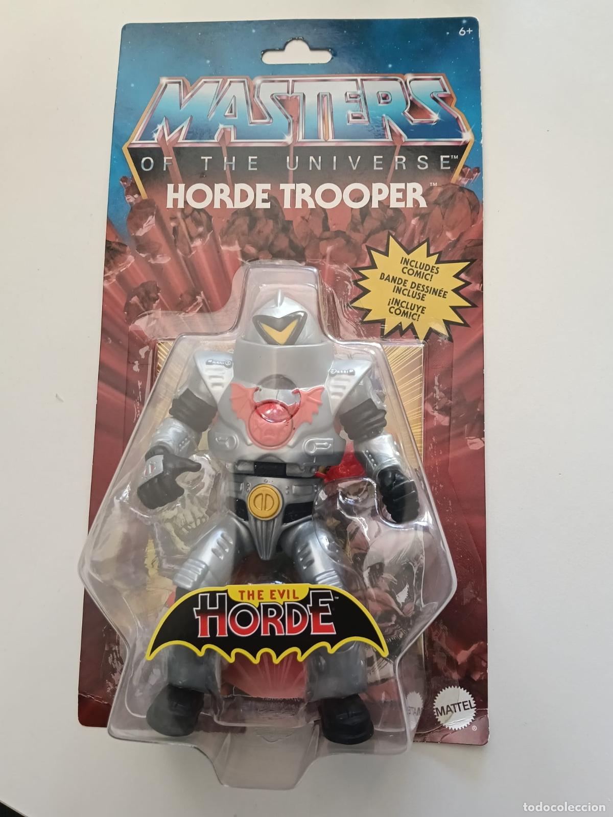 Figuras Masters del Universo: FIGURA HORDE TROOPER - MOTU - HE-MAN - MASTERS DEL UNIVERSO (2022)