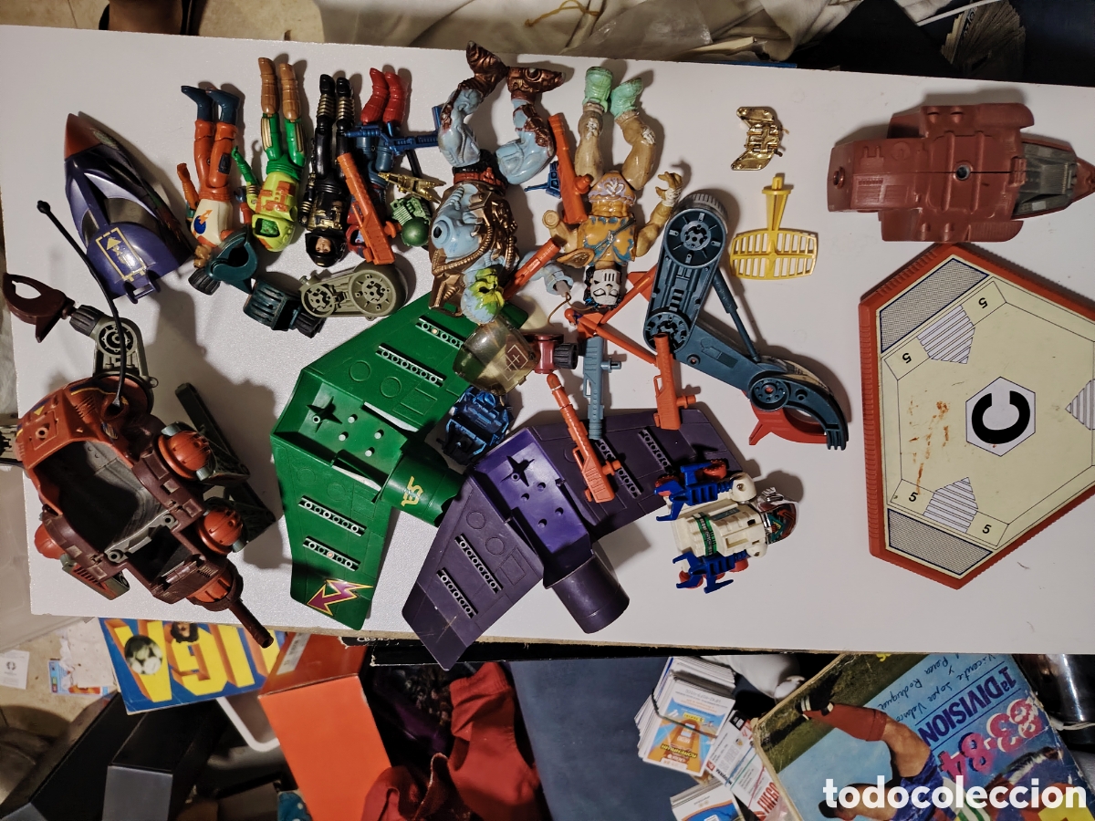 Figuras Masters del Universo: Lote desguace m&aacute;ster universo gijoe