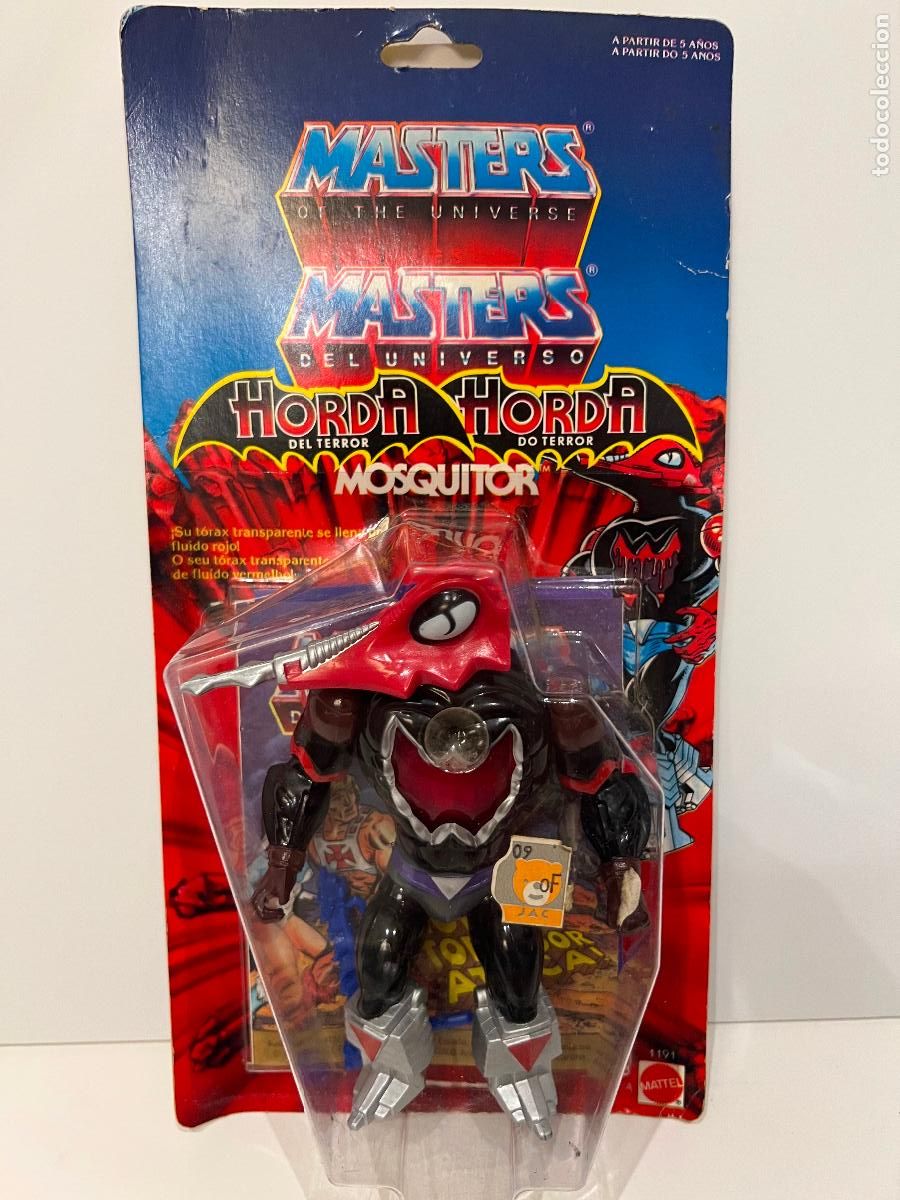 Figuras Masters del Universo: MASTERS DEL UNIVERSO MOSQUITOR EN BLISTER 1988 MATTEL ESPA&Ntilde;A