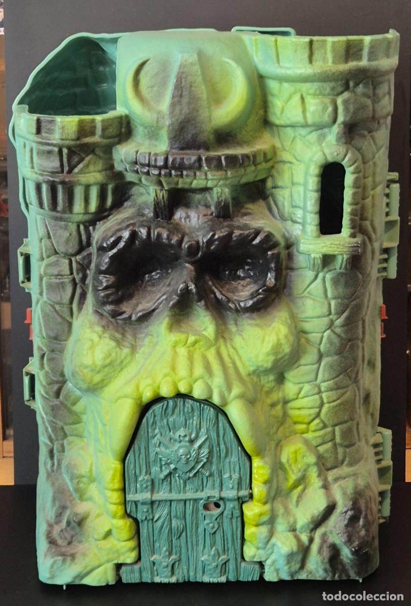 Figuras Masters del Universo: CASTILLO MASTERS DEL UNIVERSO MOTU GRAYSKULL MATTE A&Ntilde;OS 80 MIRAR BIEN LOS ACCESORIOS