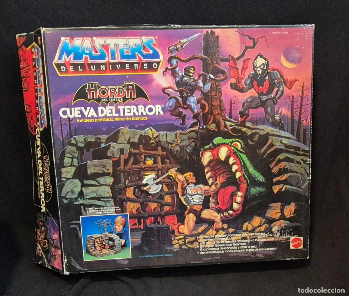 Figures Masters of the Universe: CAJA ORIGINAL MASTERS CUEVA DEL TERROR HORDA DEL TERROR FORTALEZA PROHIBIDA SERPIENTE PERFECTA