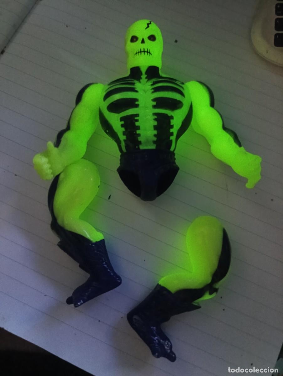 Figuras Masters del Universo: FIGURA DE PVC - SKELETOR SCARE GLOW - MOTU - FRANCIA 1981 - MATTEL - ( )