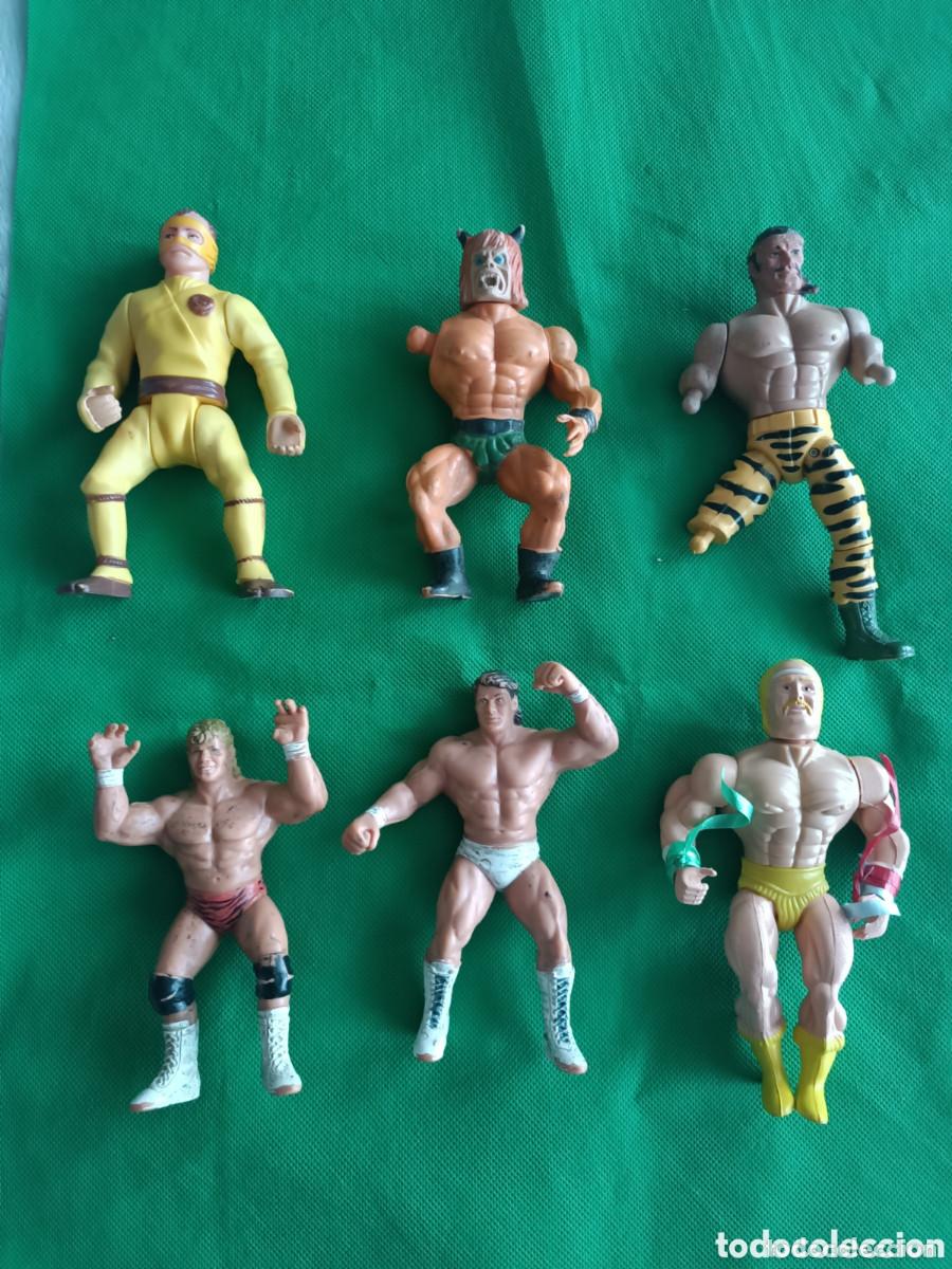 Figurines Ma&icirc;tres de l'Univers: Lote mu&ntilde;ecos WWF y Bootleg de diversas colecciones