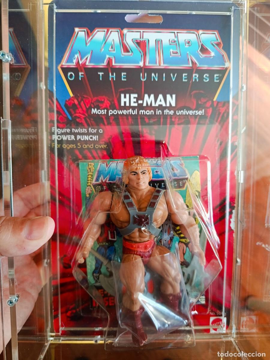 Figuras Masters del Universo: HE-MAN, MASTERS DEL UNIVERSO, TAIW&Aacute;N 1981, EN BLISTER, MOTU. ENTREGA Y PAGO EN MANO, NO ENVIOS.