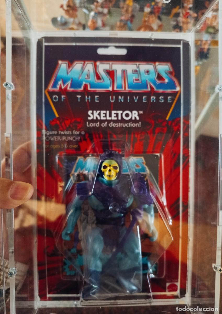 Figuras Masters del Universo: SKELETOR, MASTERS DEL UNIVERSO, TAIW&Aacute;N 1981, EN BLISTER, MOTU. ENTREGA Y PAGO EN MANO, NO ENVIOS.
