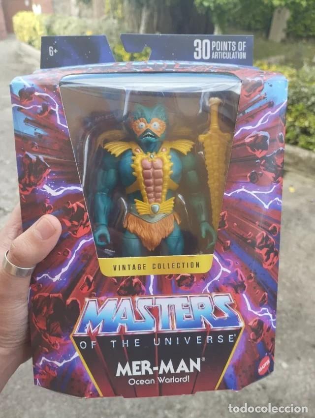 Figuras Masters del Universo: Mer-man masters del universo masterverse masters of the universe vintage collection