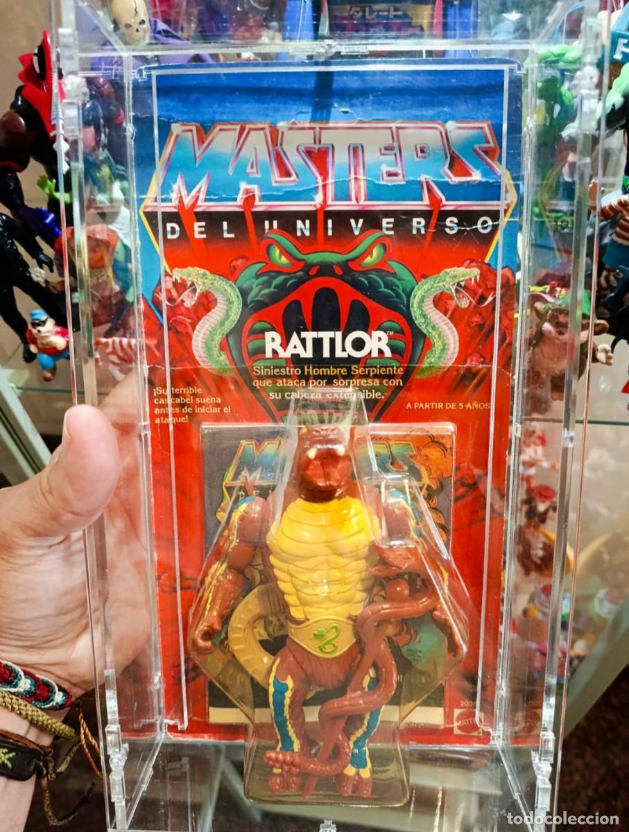 Figuras Masters del Universo: RATTLOR, MASTERS DEL UNIVERSO, CONGOST 1987, EN BLISTER, MOTU. ENTREGA Y PAGO EN MANO, NO ENVIOS.