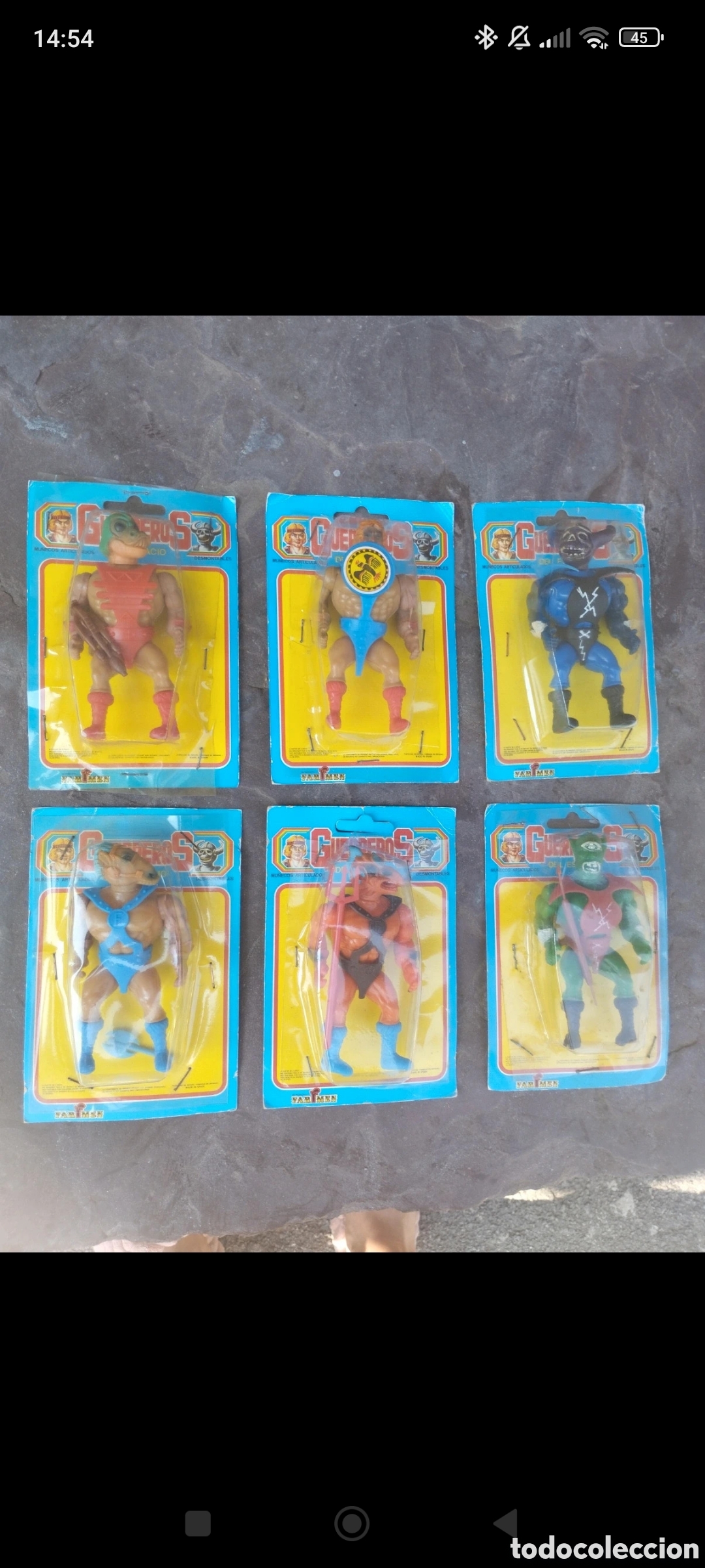 Figuras Masters del Universo: Guerreros del espacio completa Farmen espa&ntilde;oles vintage motu bootleg masters of universe