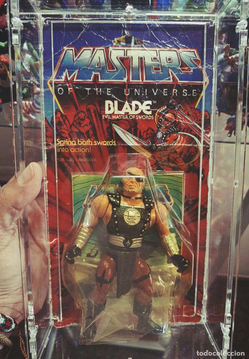 Figuras Masters del Universo: BLADE, MASTERS DEL UNIVERSO, MATTEL, M&Eacute;XICO, 1986, EN BLISTER, PRECINTADO, MOTU.