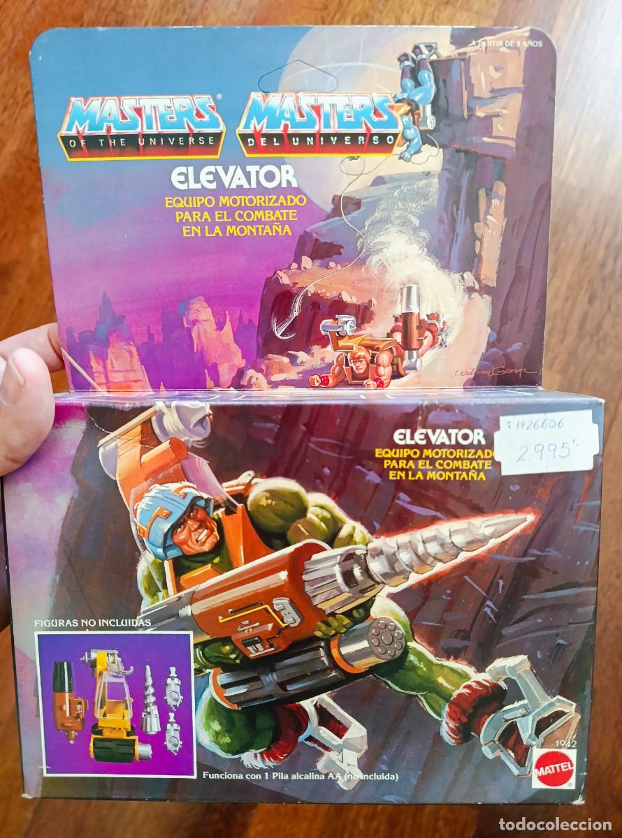 Figuras Masters del Universo: ELEVATOR, MASTERS DEL UNIVERSO, MATTEL ESPA&Ntilde;A, 1989, CONGOST, PRECINTADO, MOTU.