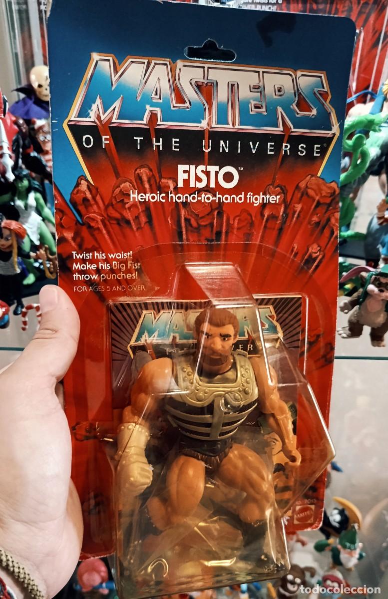 Figuras Masters del Universo: FISTO, MASTERS DEL UNIVERSO, MATTEL, HONG KONG, 1983, PRECINTADO, MOTU.