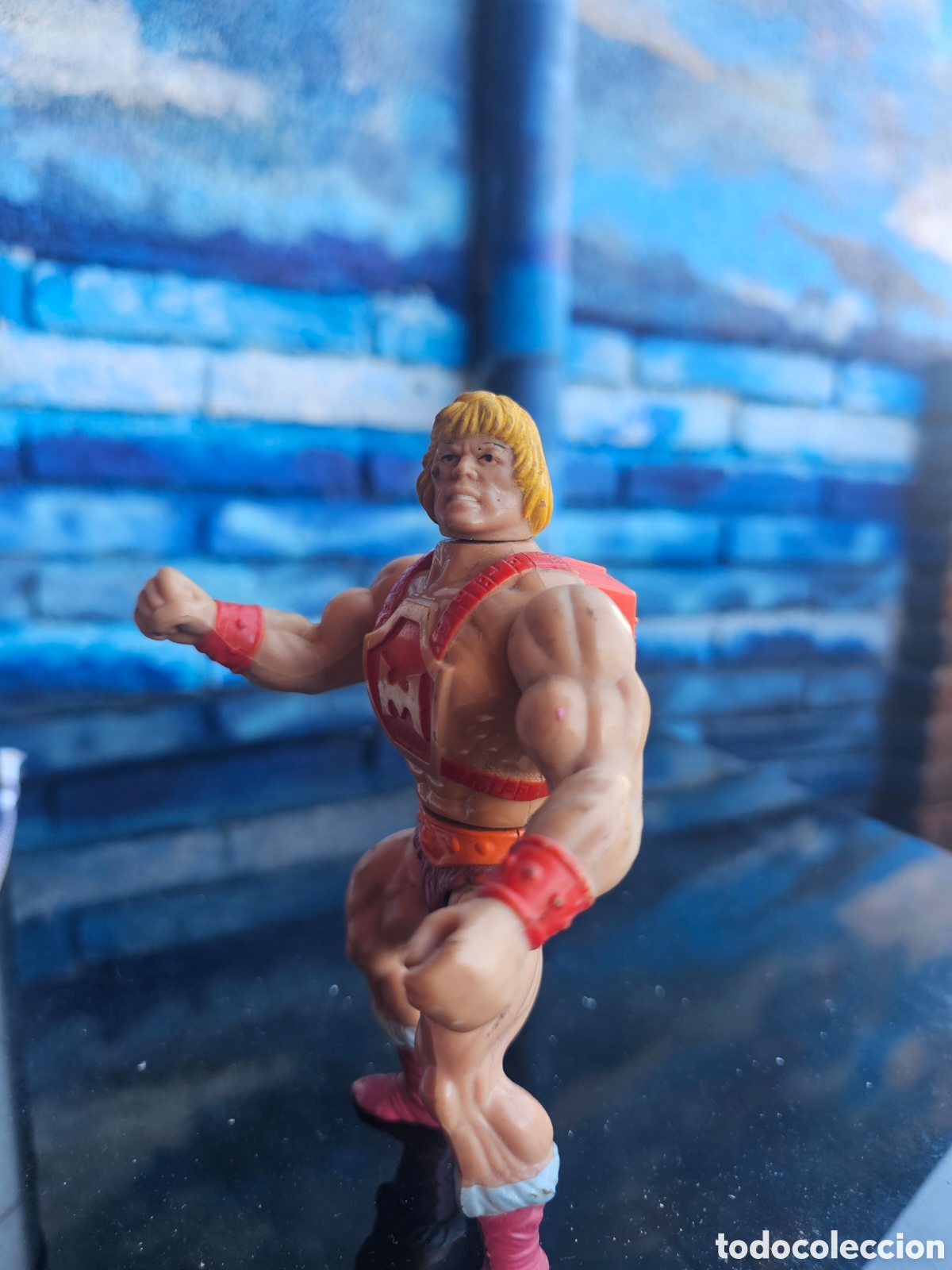 Figuras Masters del Universo: He-man tender punch vintage Mattel Spaim 1984