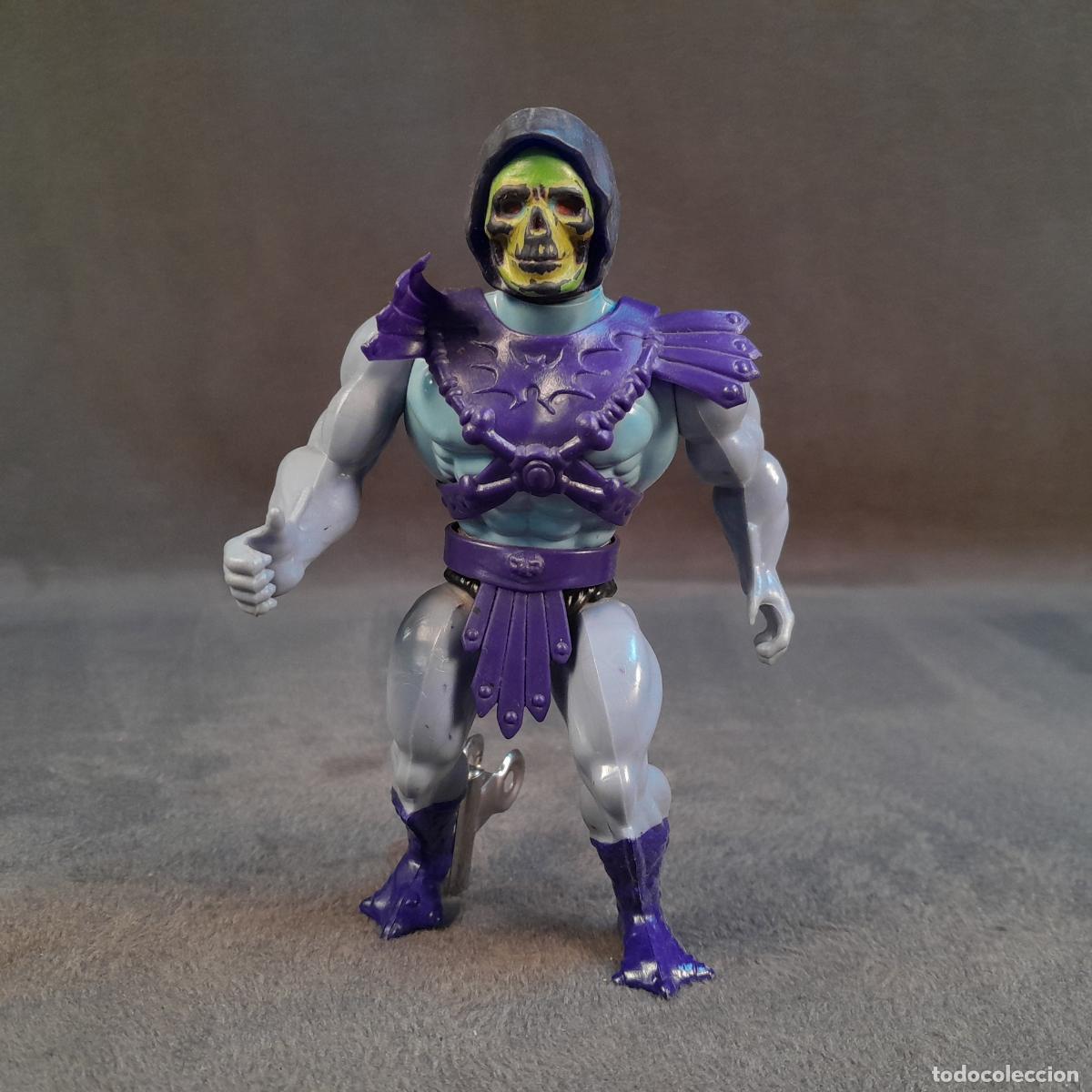 Figuras Masters del Universo: SKELETOR. PL&Aacute;STICO Y GOMA. 1981