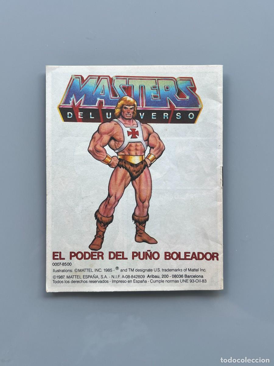 Figuras Masters del Universo: 3 Mini Comics Masters del Universo He Man EL PODER DEL PU&Ntilde;O BOLEADOR Impecables! - Foto 4